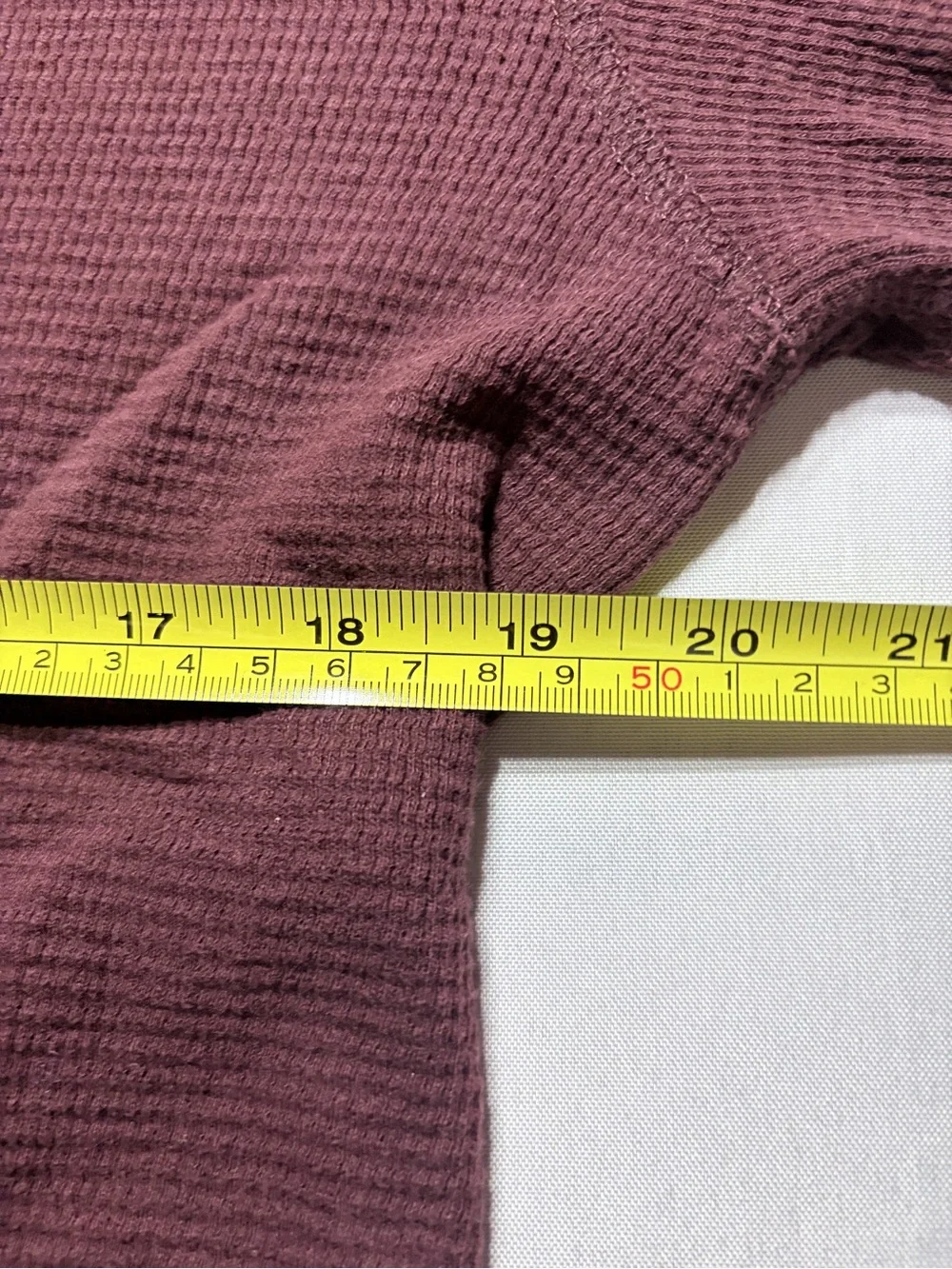 J. Crew waffle knit